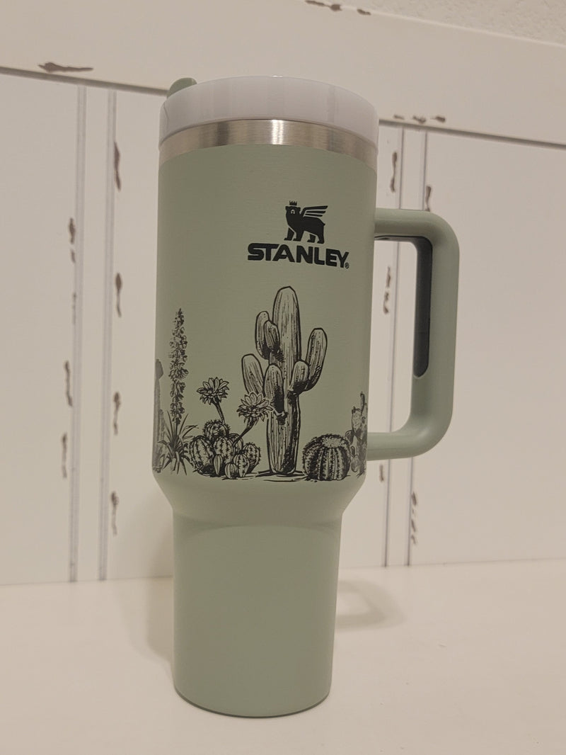 40oz Custom Cactus Stanley Cup Gift Item