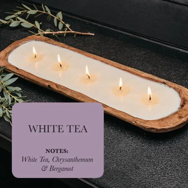 5-Wick Dough Bowl Soy Candle Gift