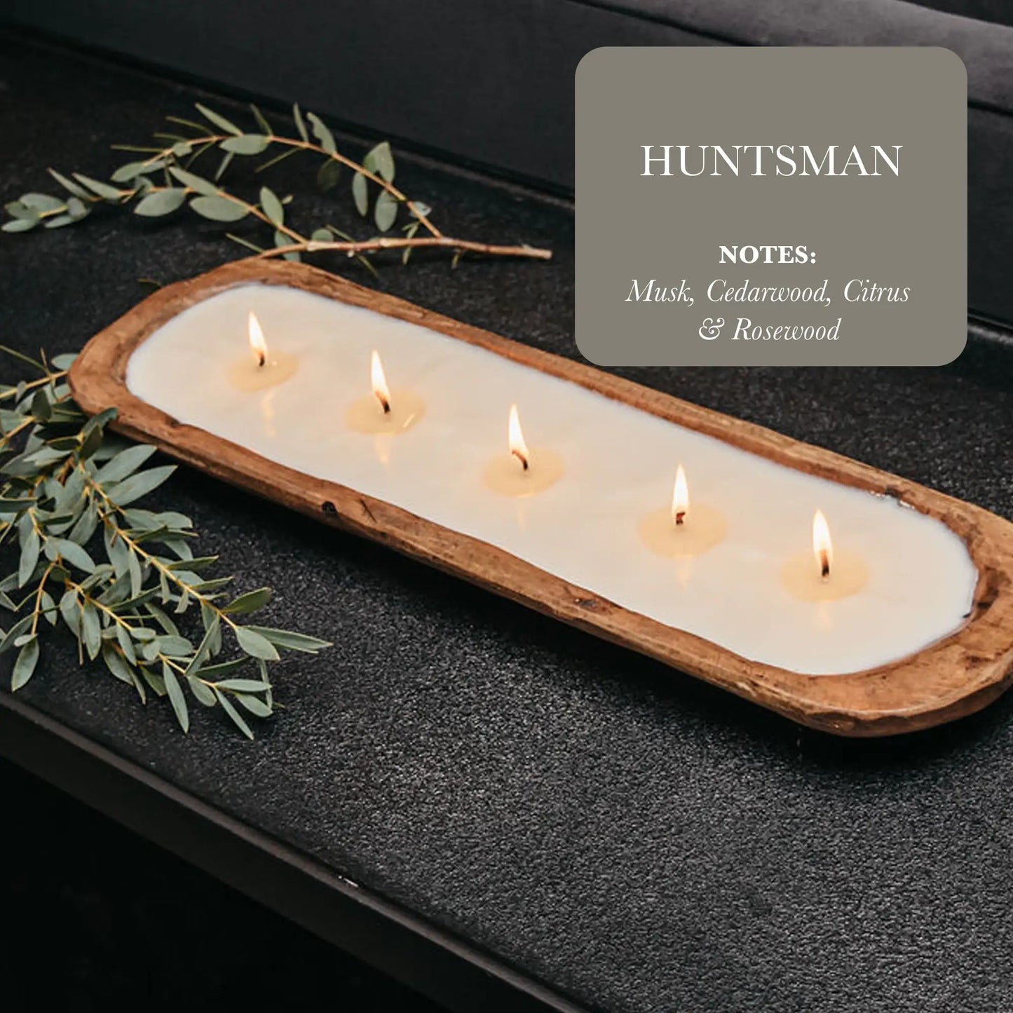 5-Wick Dough Bowl Soy Candle Gift