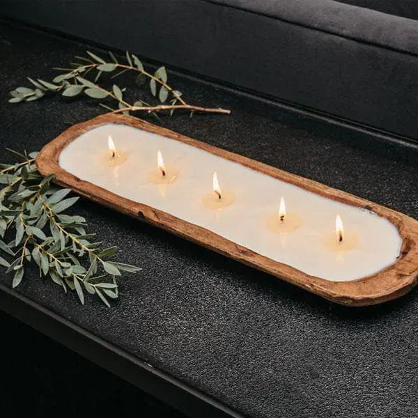 5-Wick Dough Bowl Soy Candle Gift