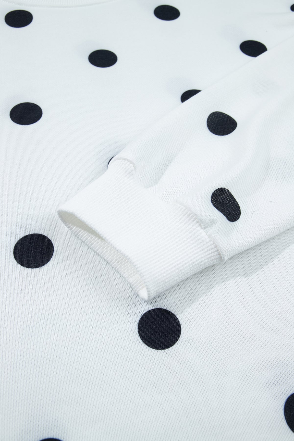 Polka Dot Pullover Skort Set