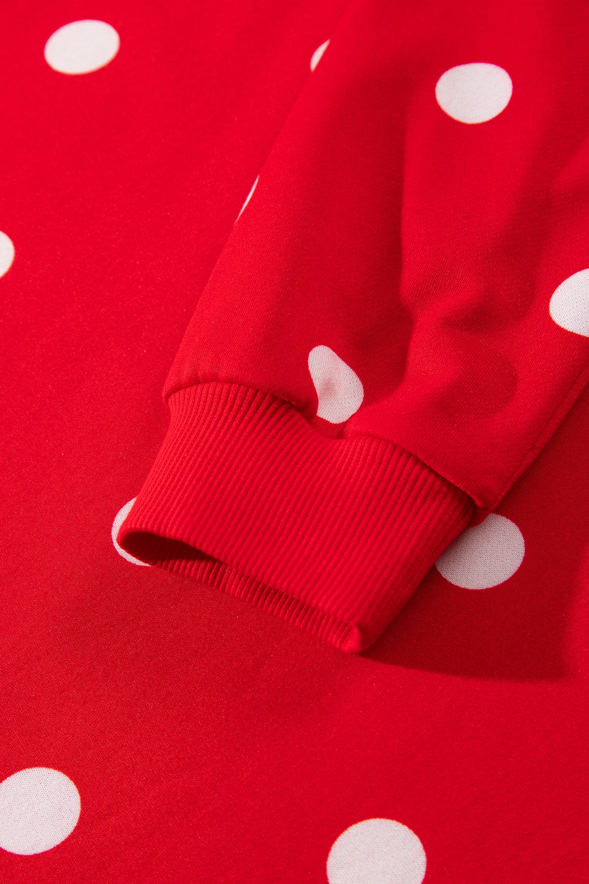 Polka Dot Pullover Skort Set