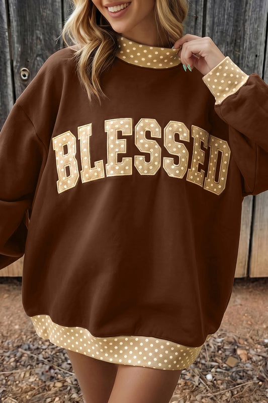 Letter-Graphic Sweatshirt