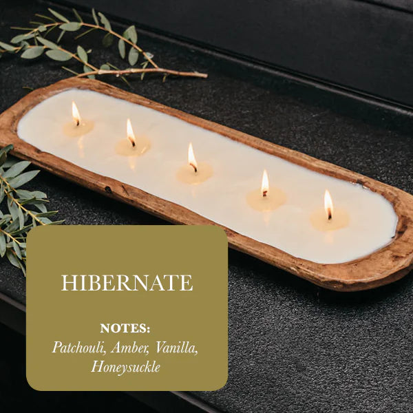 5-Wick Dough Bowl Soy Candle Gift