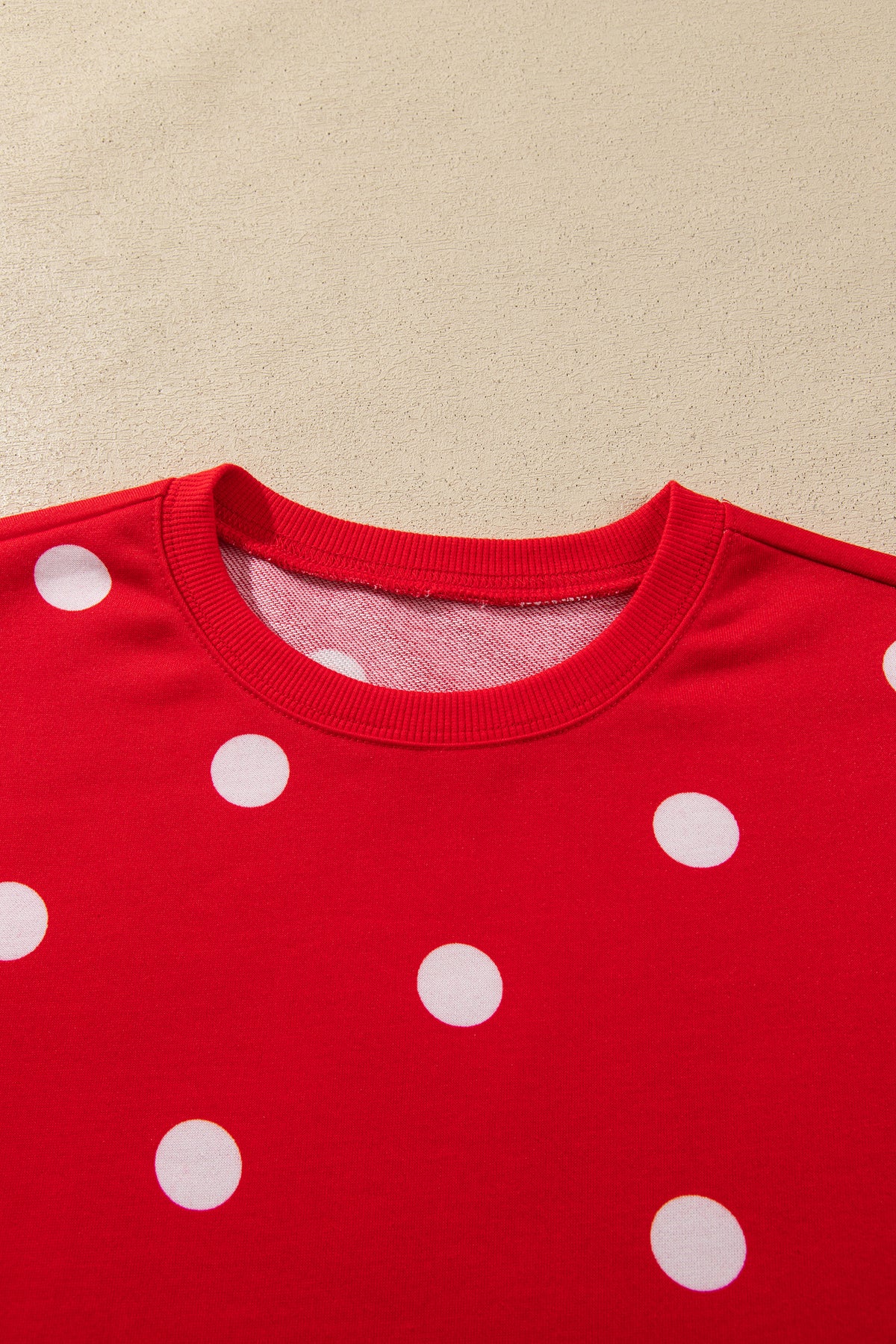 Polka Dot Pullover Skort Set