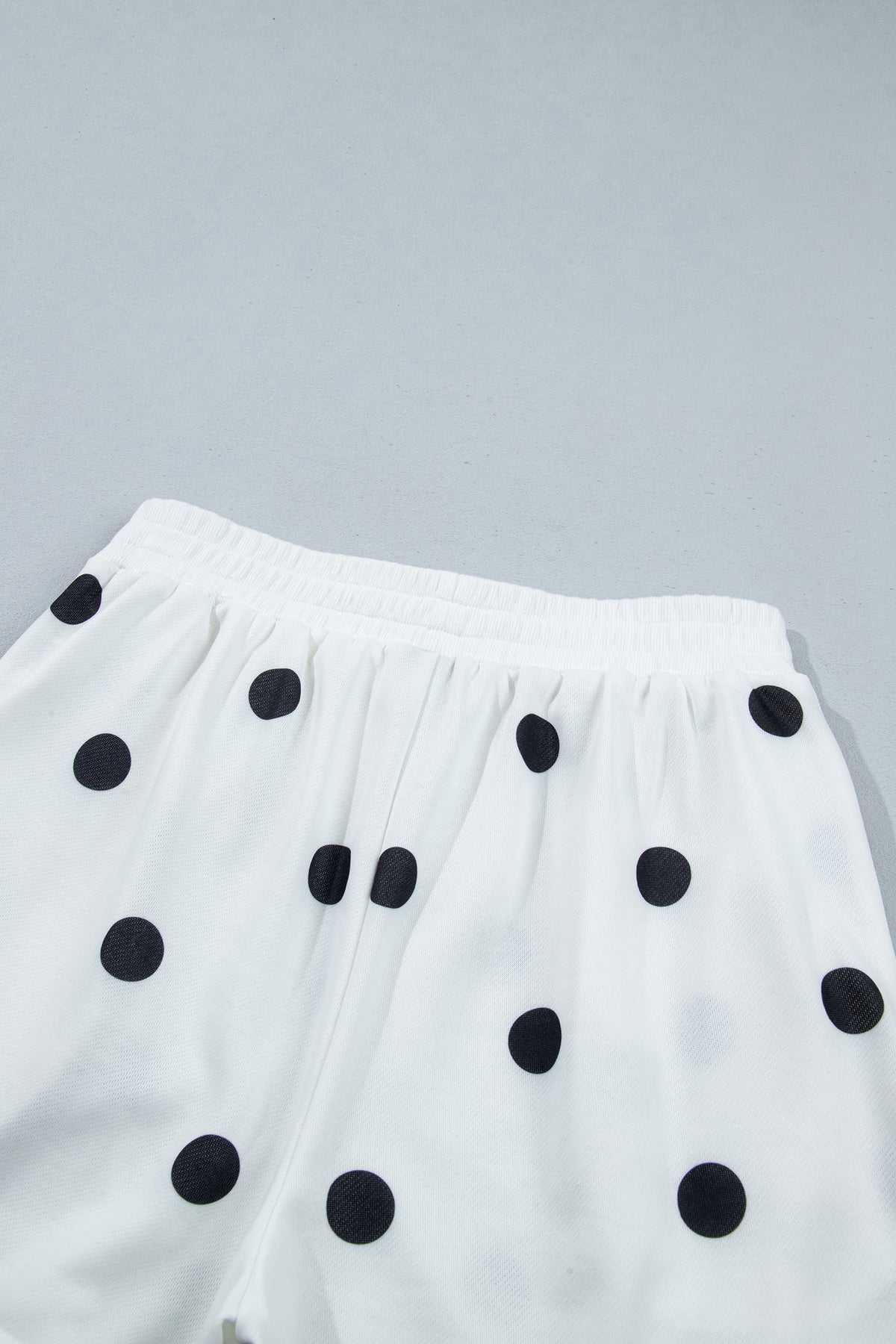 Polka Dot Pullover Skort Set