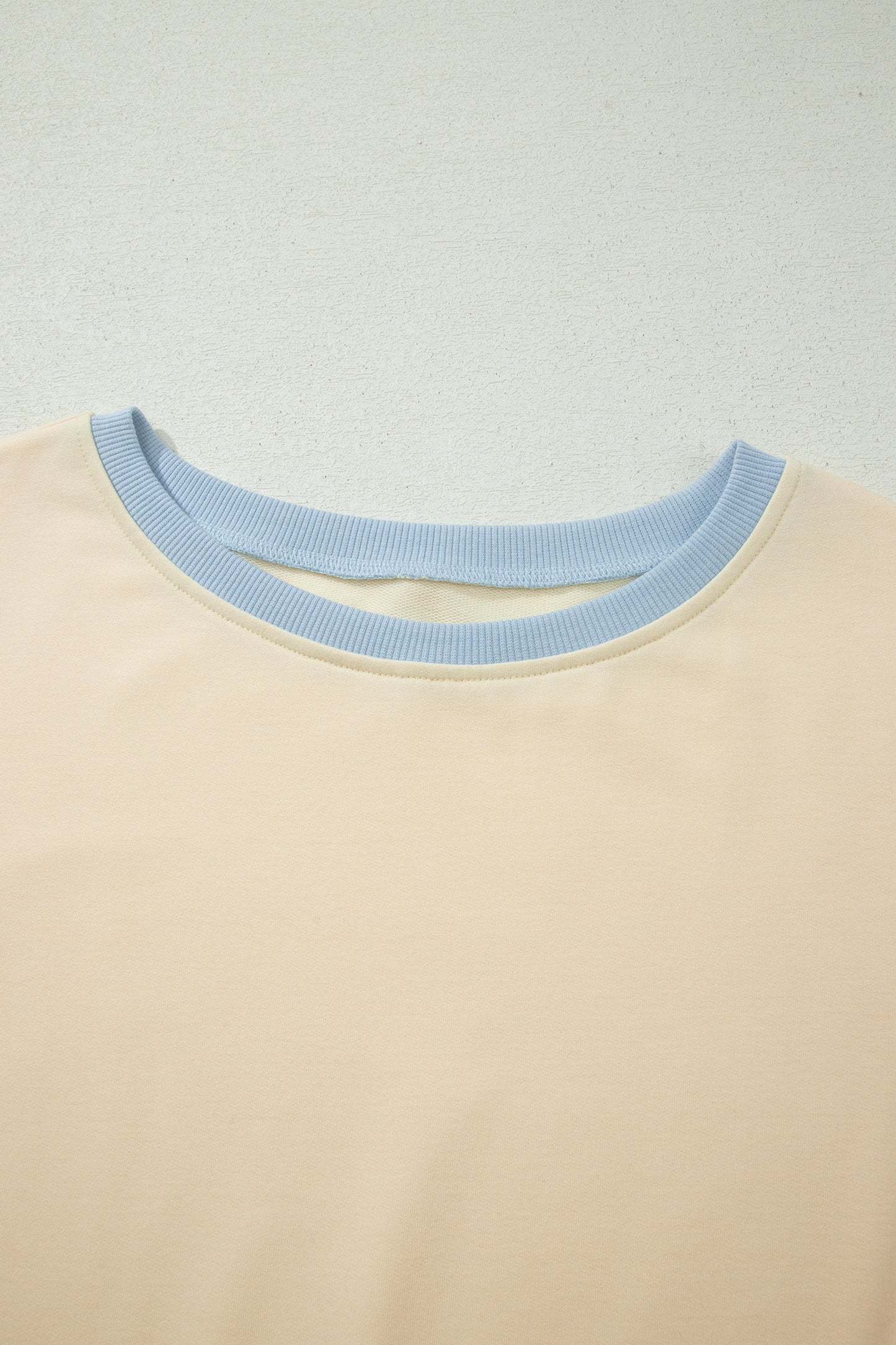 Turquoise Colorblock Edge Drop Shoulder T Shirt and Skort 2Pcs Set - Little Hearts Desire