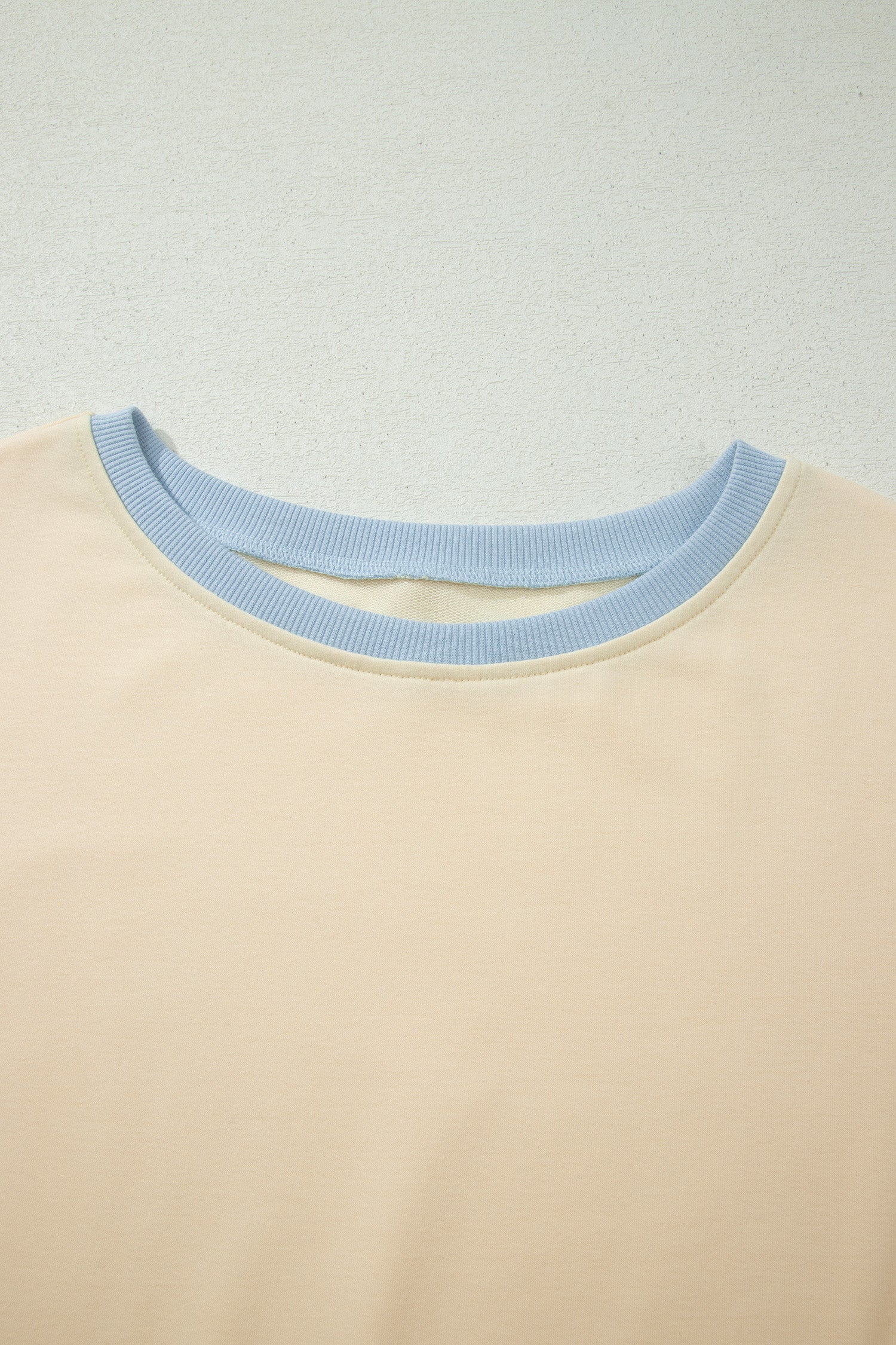 Turquoise Colorblock Edge Drop Shoulder T Shirt and Skort 2Pcs Set - Little Hearts Desire
