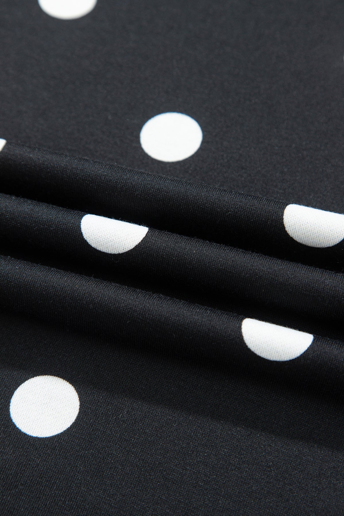 Polka Dot Pullover Skort Set