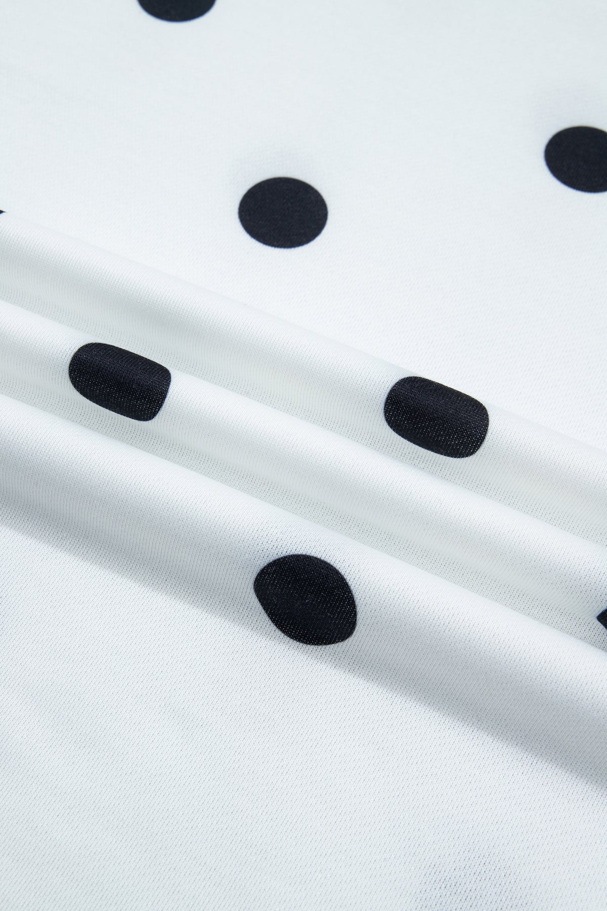 Polka Dot Pullover Skort Set