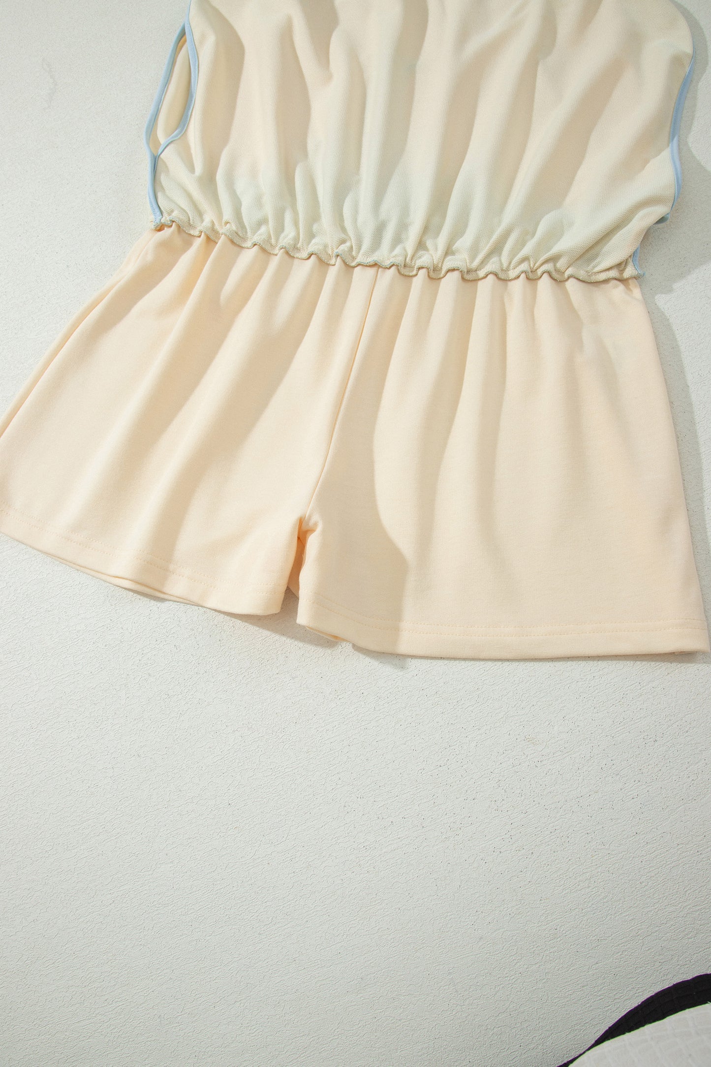 Turquoise Colorblock Edge Drop Shoulder T Shirt and Skort 2Pcs Set - Little Hearts Desire