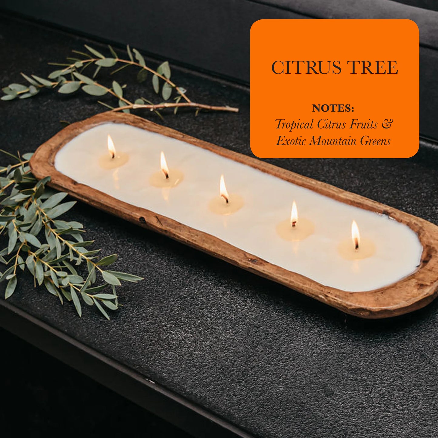 5-Wick Dough Bowl Soy Candle Gift