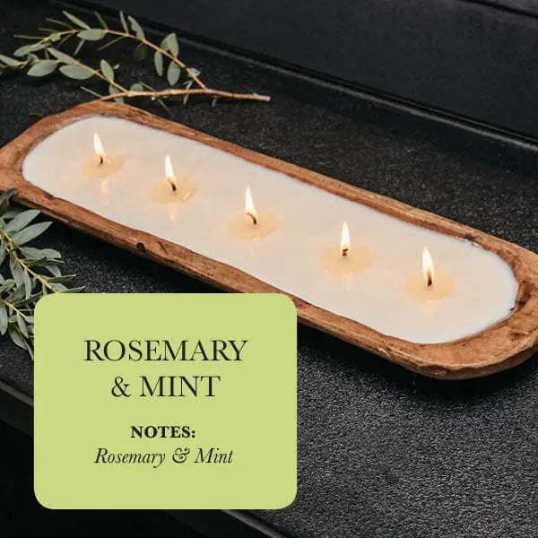 5-Wick Dough Bowl Soy Candle Gift