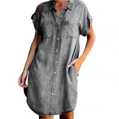 short sleeve denim shirt dress short sleeve denim shirt dress short sleeve denim shirt dress