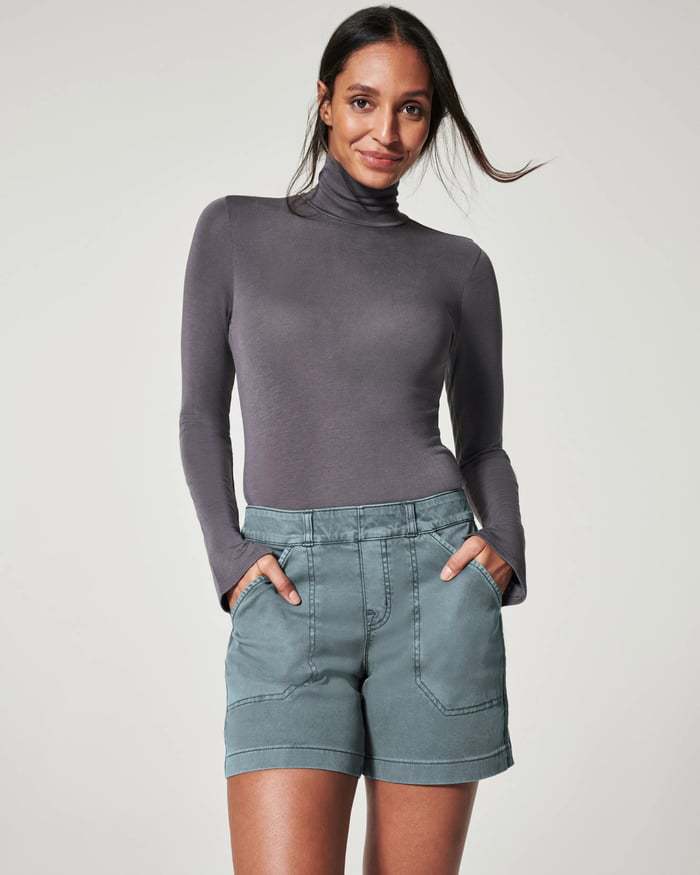 Women's High Waist Casual Cotton Short
