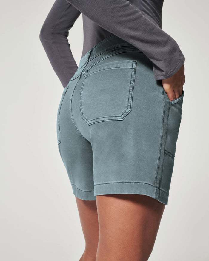 Women's High Waist Casual Cotton Short