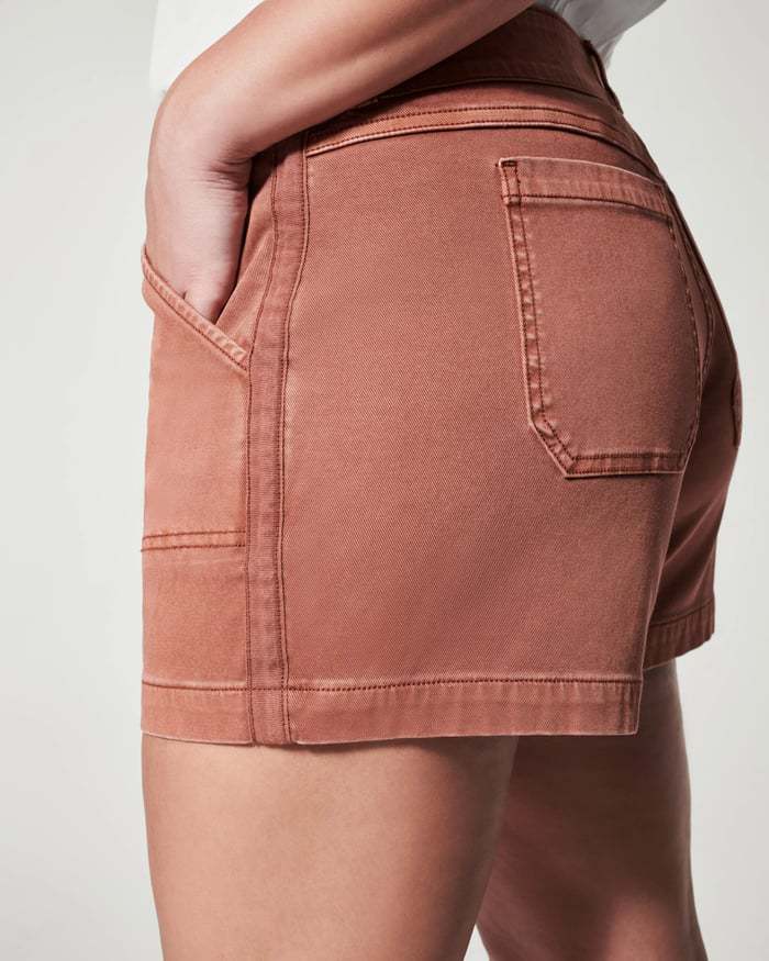 Women's High Waist Casual Cotton Short