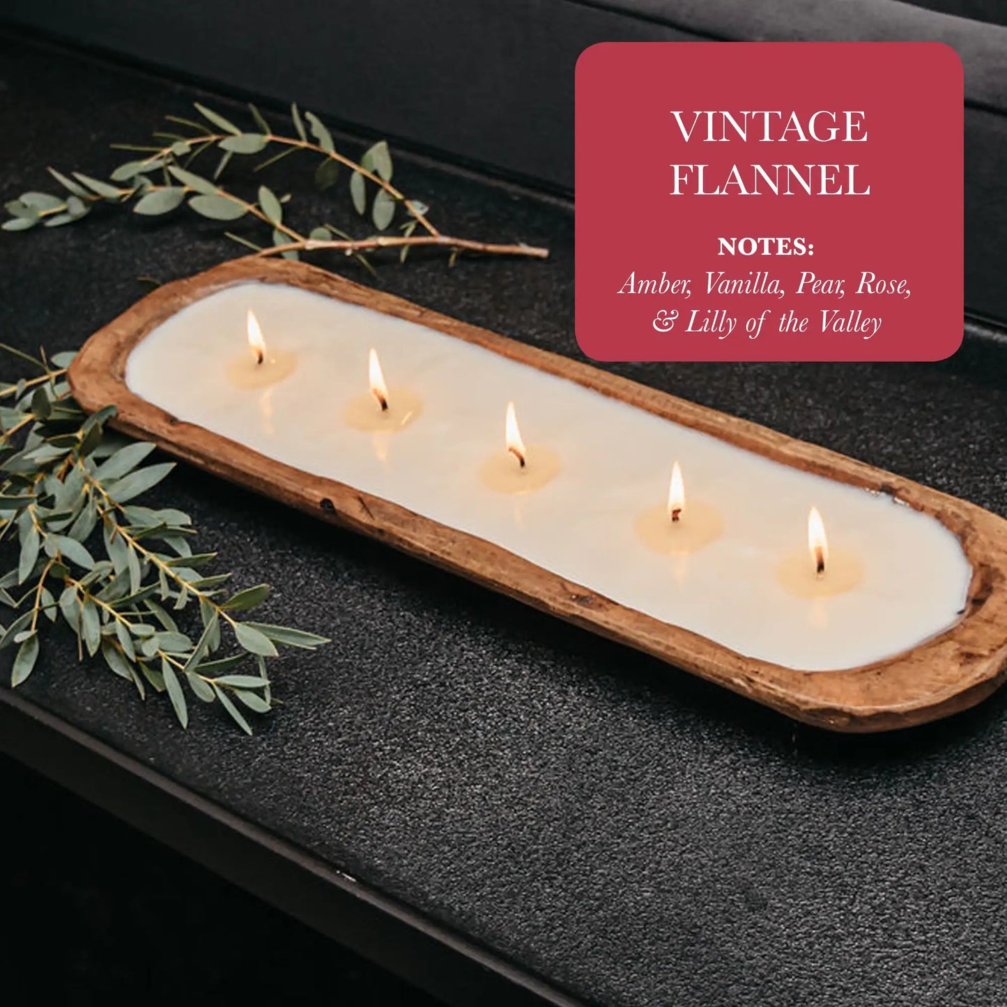 5-Wick Dough Bowl Soy Candle Gift