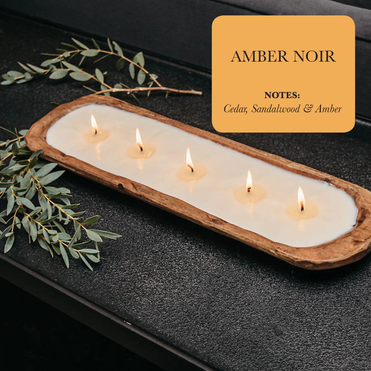 5-Wick Dough Bowl Soy Candle Gift