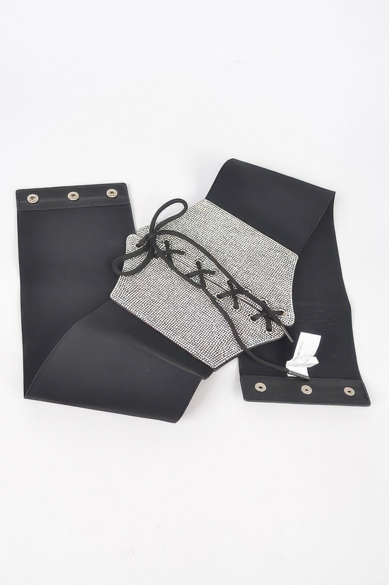 Rhinestone Corset Plus Size Elastic Belt - Little Hearts Desire 