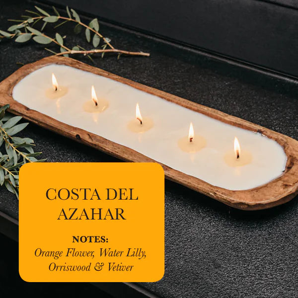 5-Wick Dough Bowl Soy Candle Gift