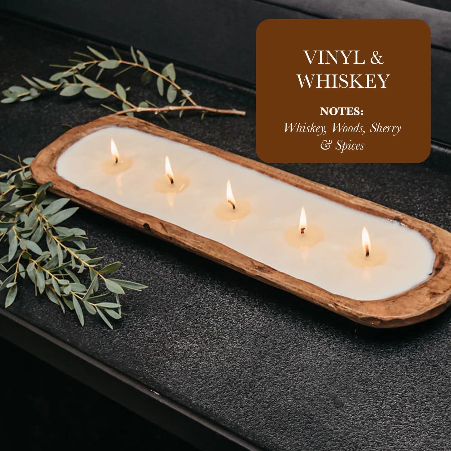 5-Wick Dough Bowl Soy Candle Gift