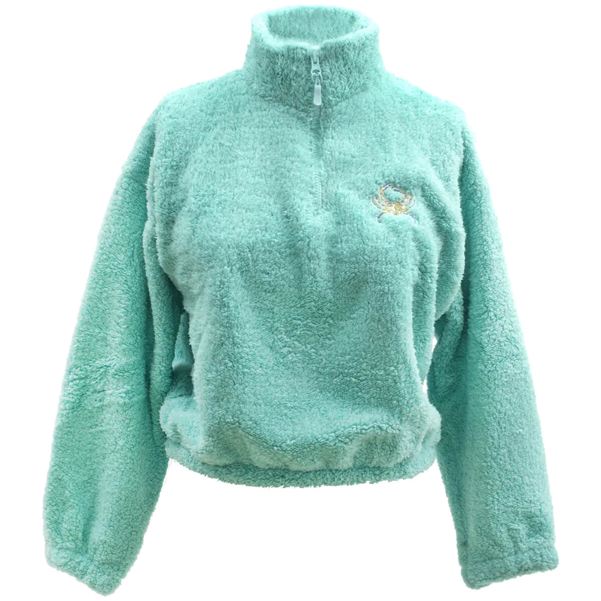 Anemoss Crab Womens Fleece Jacket