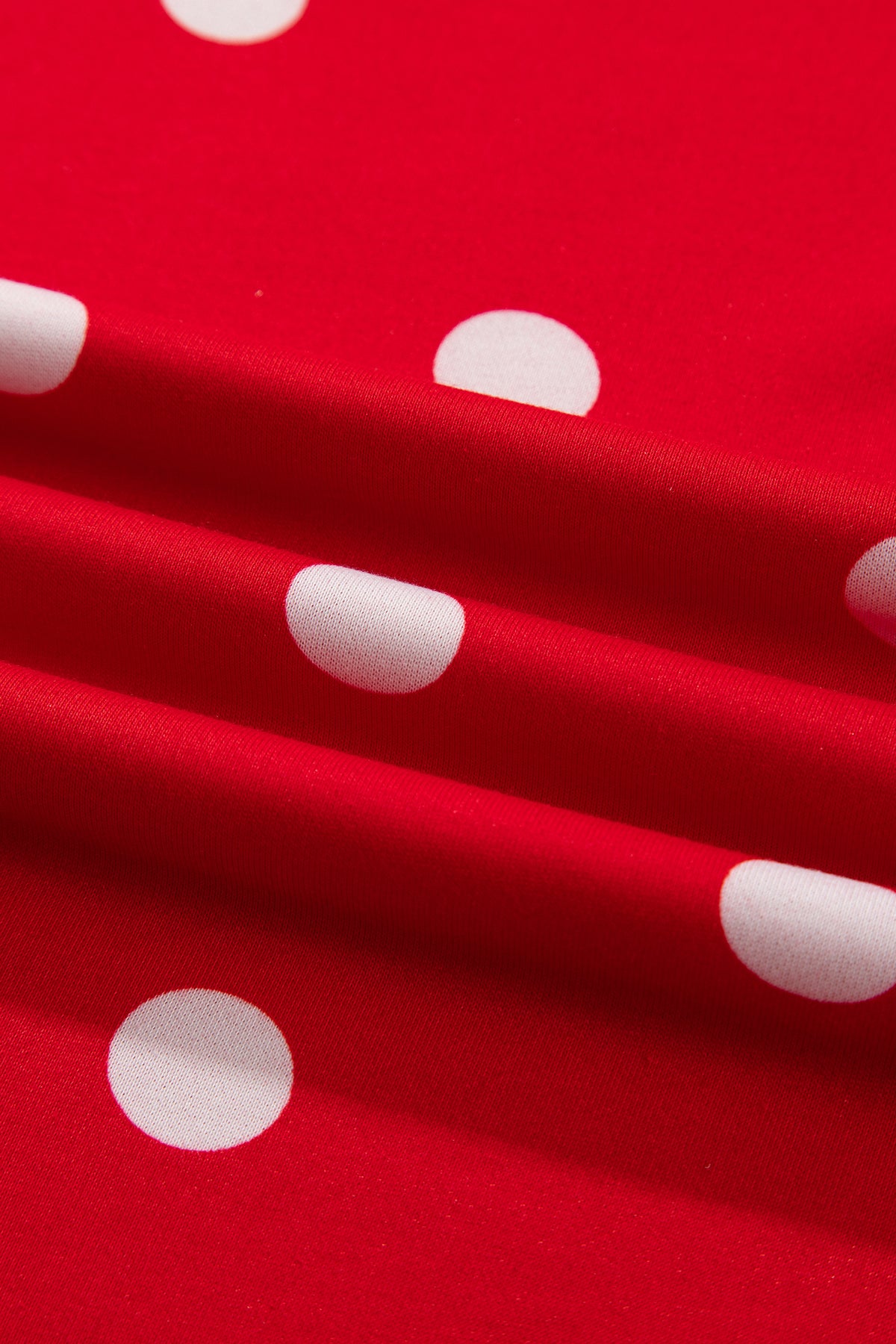 Polka Dot Pullover Skort Set