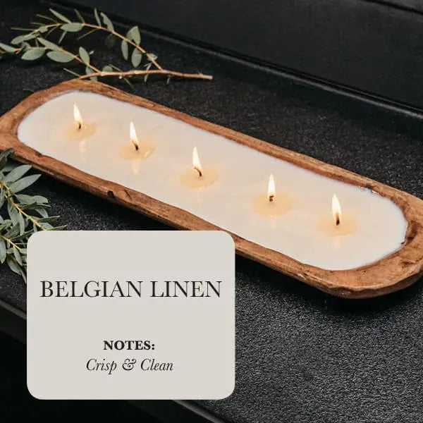 5-Wick Dough Bowl Soy Candle Gift