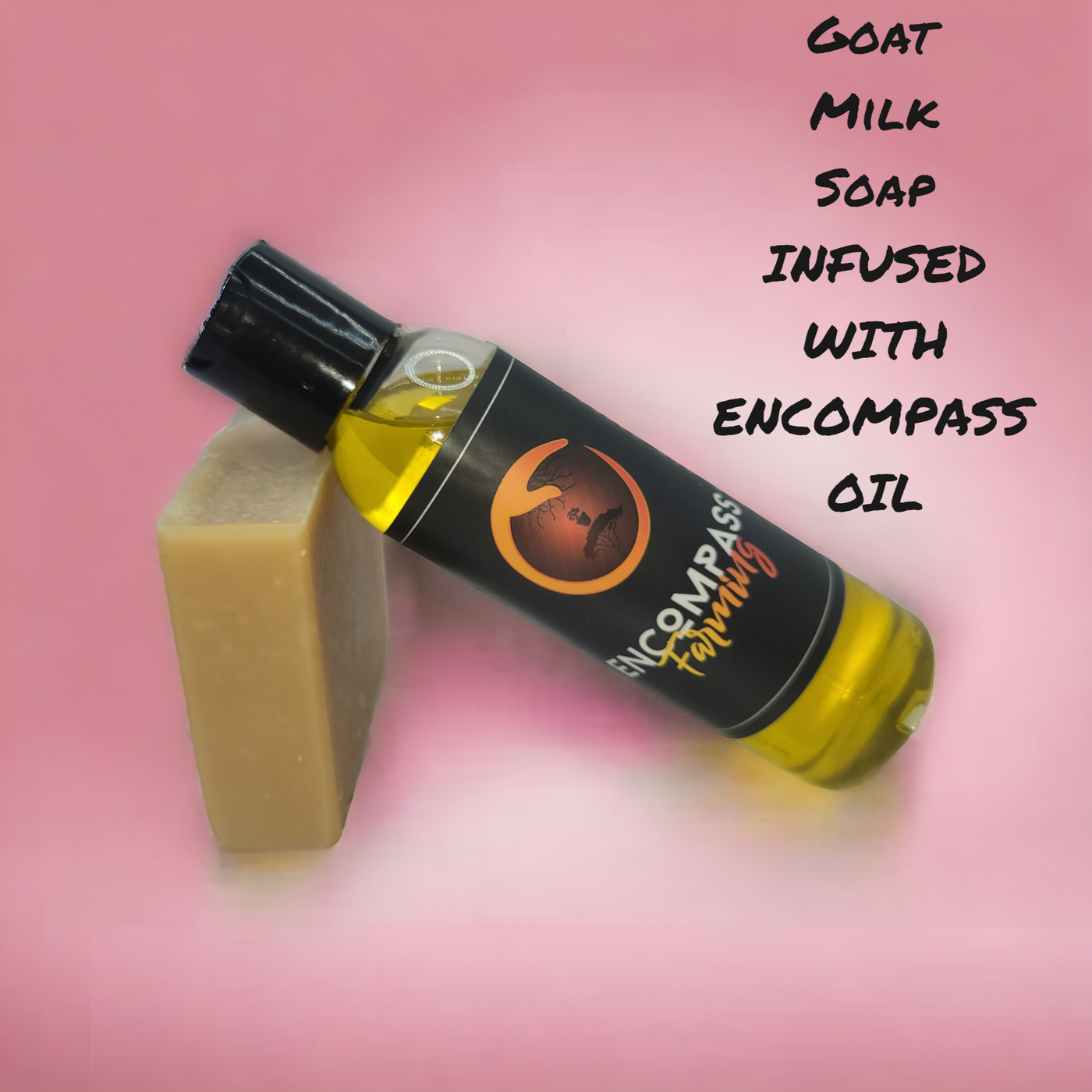 Encompass Oil Natural Goat Milk Soap Nontoxic & Fragrance oil free Gift