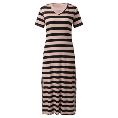 Dresses for Women Summer Stripe Maxi Dresses s