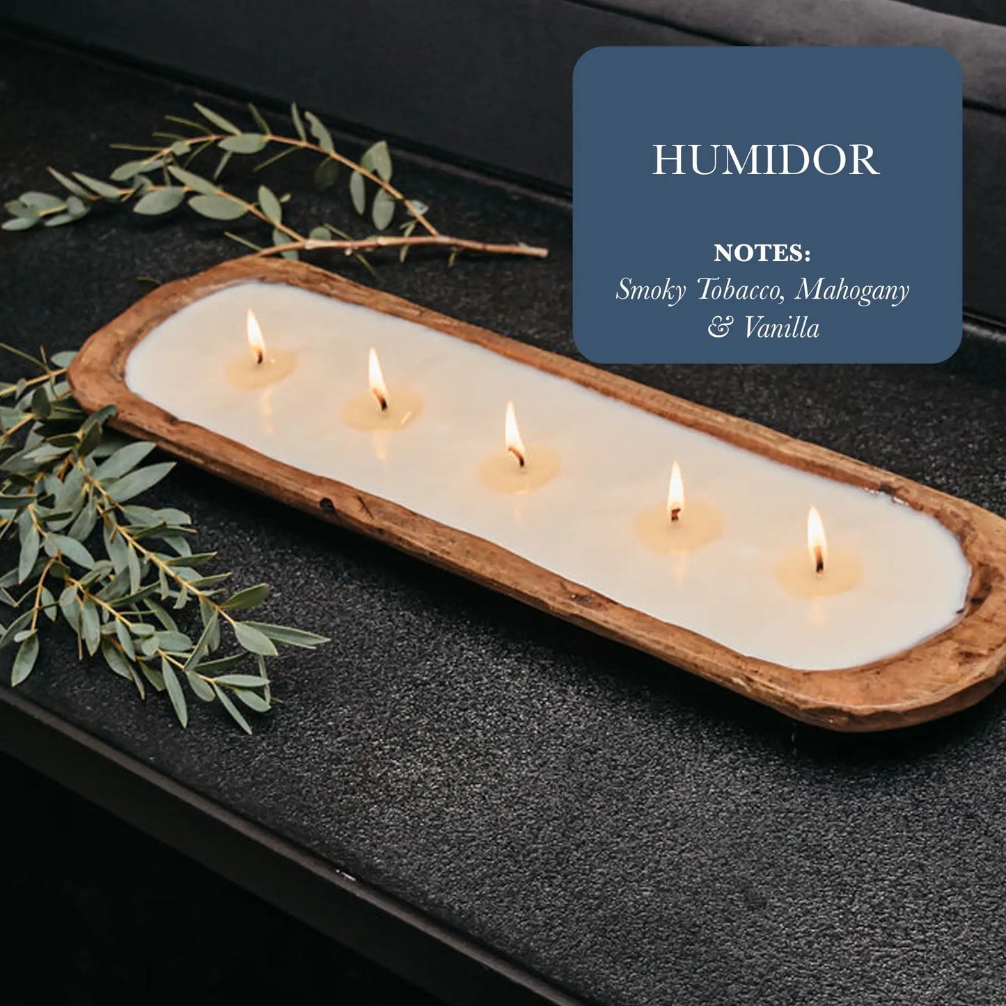 5-Wick Dough Bowl Soy Candle Gift