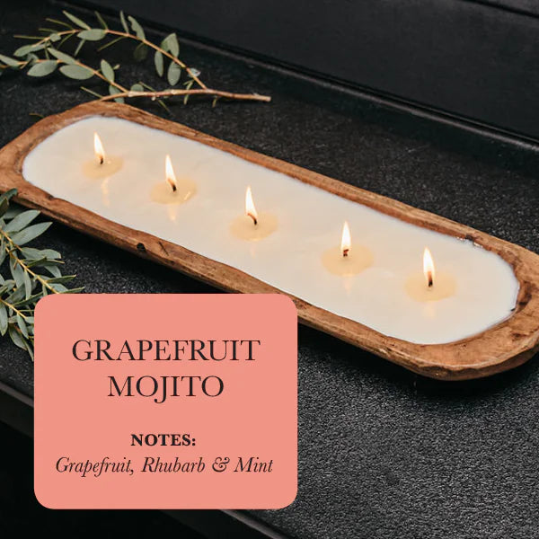 5-Wick Dough Bowl Soy Candle Gift