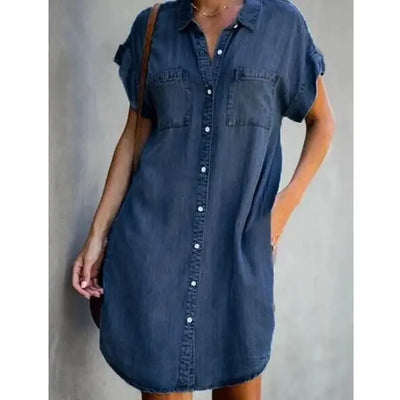 short sleeve denim shirt dress short sleeve denim shirt dress short sleeve denim shirt dress