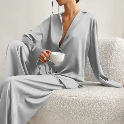 summer oversized satin silk sleepwear pajama' summer oversized satin silk sleepwear pajama'