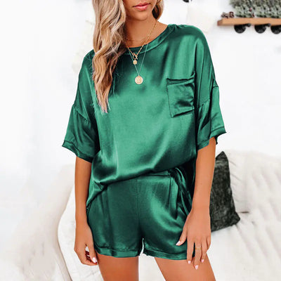 summer satin pajamas set women summer satin pajamas set women summer satin pajamas set women